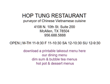 Tablet Screenshot of hoptung.com